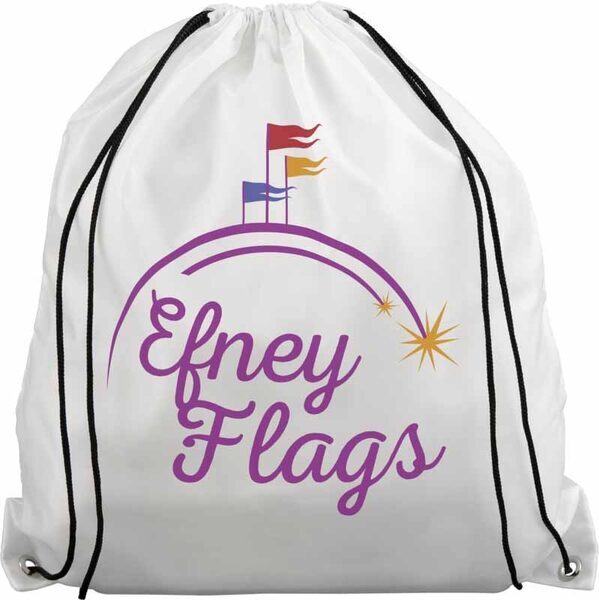 Eco-Friendly Oriole RPET Drawstring Backpack - Image 5
