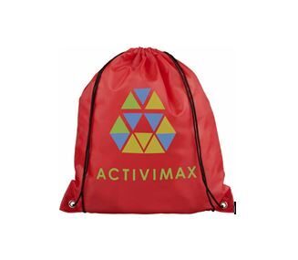 Eco-Friendly Oriole RPET Drawstring Backpack