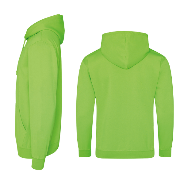 Flourescent Electric Colour Hoodie. AWD Brand. - Image 2