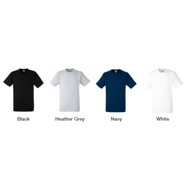 HEAVY COTTON T-SHIRT 185gram Fruit of the Loom - Image 7