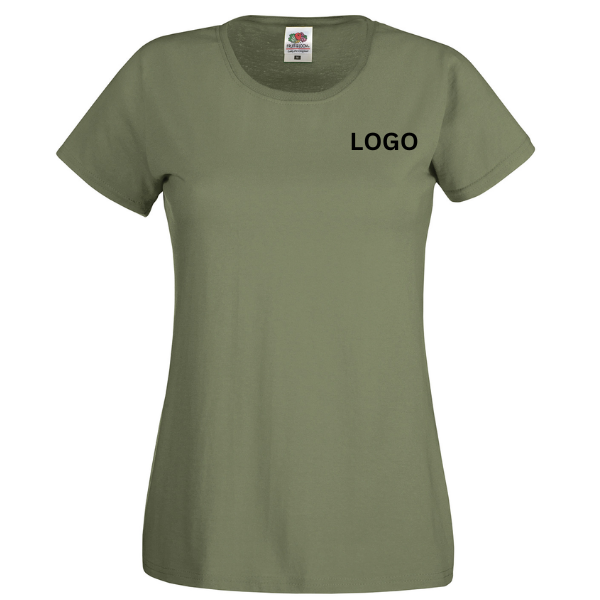 Fruit of the Loom Lady-Fit T-Shirt.