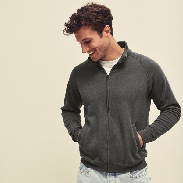 Fruit of the Loom Classic Sweatshirt Jacket - Image 3