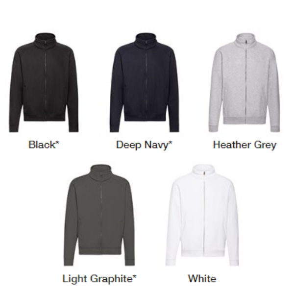 Fruit of the Loom Classic Sweatshirt Jacket - Image 2