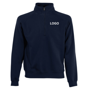 Fruit of the Loom Zip Neck Sweatshirt