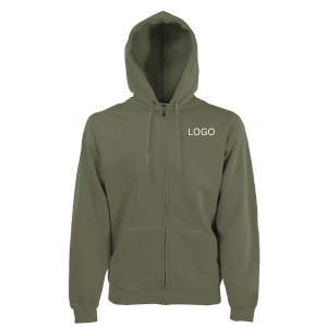 Premium Quality Fruit Of The Loom Full Zip Hoodie