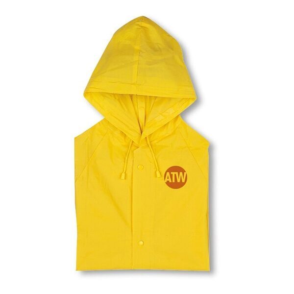 PVC Raincoat with Hood - Image 5