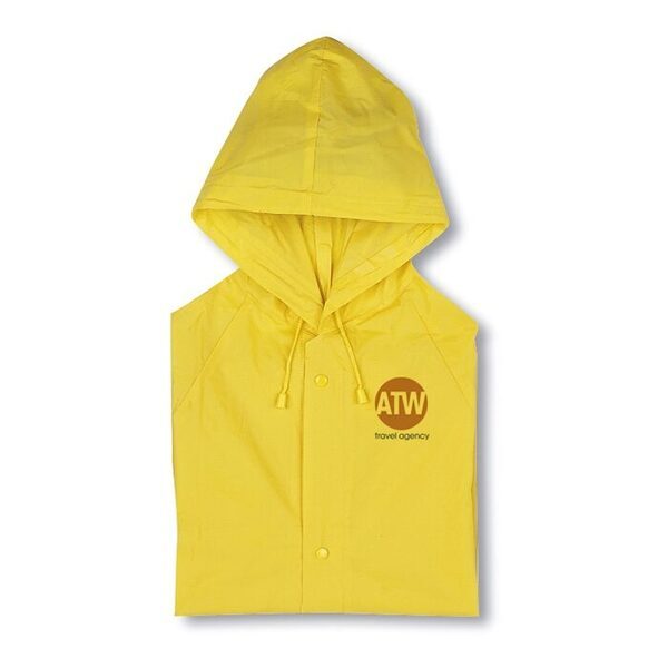 PVC Raincoat with Hood - Image 6