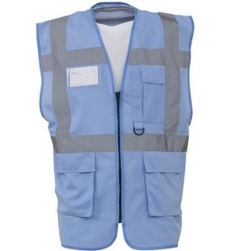Multipocket High Visibility Waistcoat - Image 5