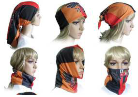Multiscarf Bandana with Full Colour All Over Print - Image 2