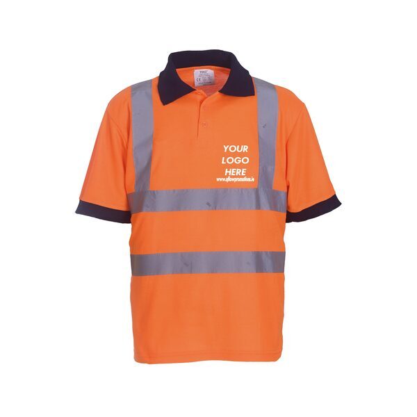Yoko Hi vis short sleeve polo (HVJ210)