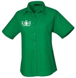 Premier Women's Poplin Blouse Short Sleeves - Image 22
