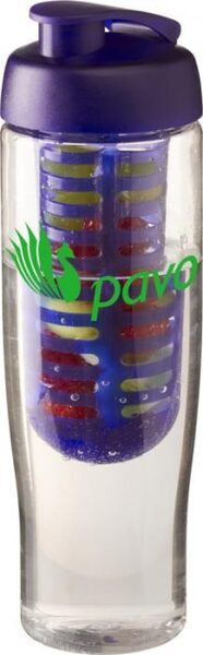 Recycled 700ml Flip Lid Sport Bottle & Infuser - Image 2