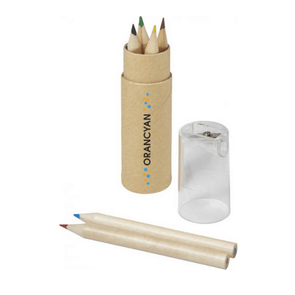 7 Piece Pencils Set with Sharpener