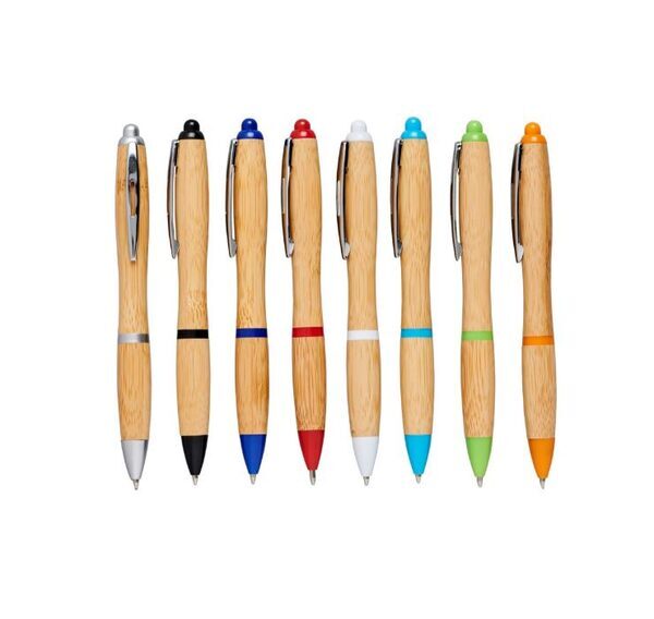 Eco Friendly Nash Bamboo Ballpoint Pens - Image 3