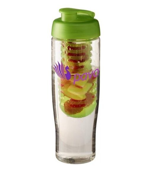 Recycled 700ml Flip Lid Sport Bottle & Infuser