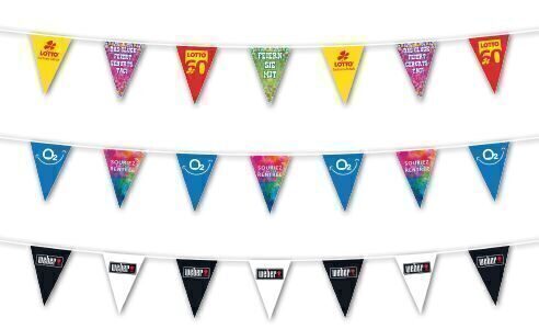 Promotional Bunting.Triangular Pennants. - Image 3