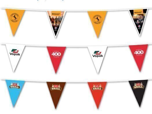 Promotional Bunting.Triangular Pennants. - Image 2