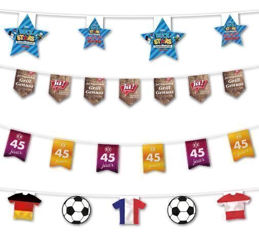 Promotional Bunting.Triangular Pennants. - Image 4