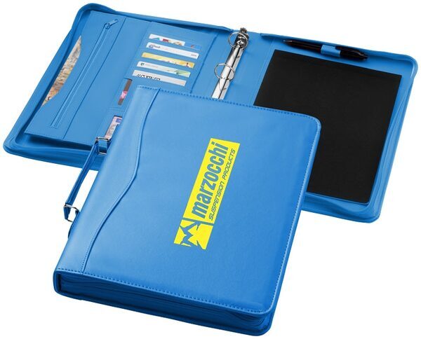 Ebony A4 Briefcase Portfolio With Ring Binder - Image 3