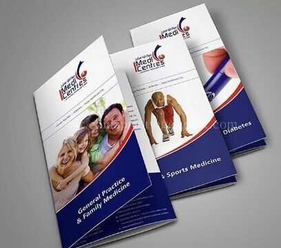 DL Trifold Leaflets 170g Quality Silk Paper - Image 2
