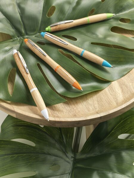 Eco Friendly Nash Bamboo Ballpoint Pens - Image 4
