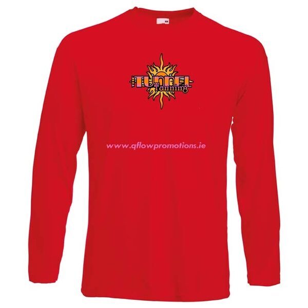 Long Sleeve T-shirt. Fruit of the Loom. - Image 4