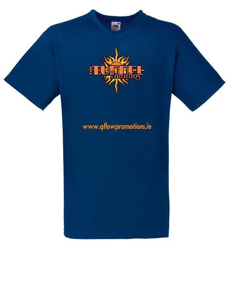 Fruit of The Loom V-NECK T-Shirt Medium Weight 160gram - Image 6