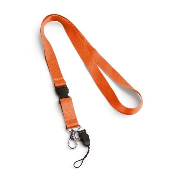 Flat Polyester Lanyards With Strap - Image 6