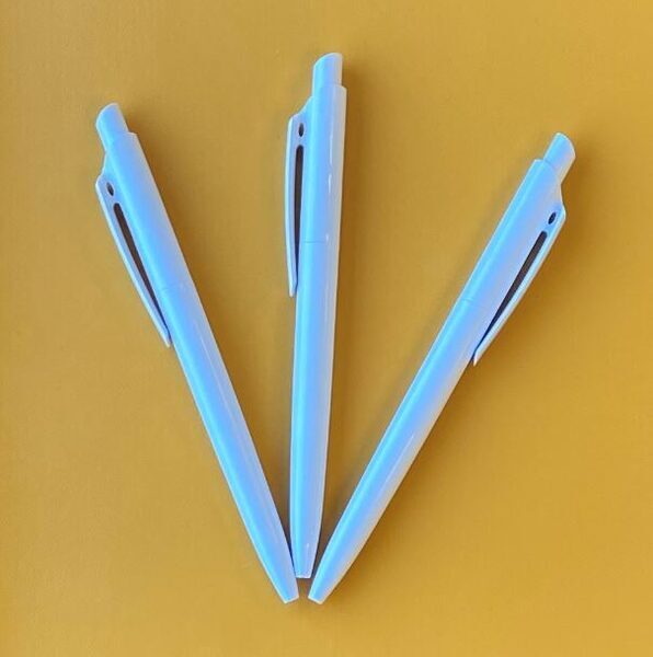 Antibacterial Pens, White - Pack of 50 Pens - Image 4