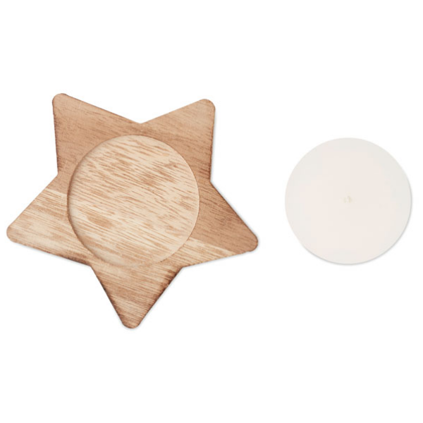 LOTUS Wooden Candle Base - Image 2