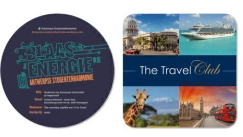 Beer Mats Paper Coasters Printed - Image 2
