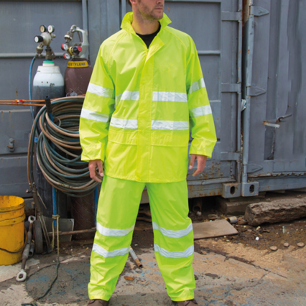 High-Viz Waterproof Suit - Image 2