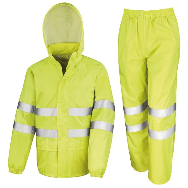 High-Viz Waterproof Suit