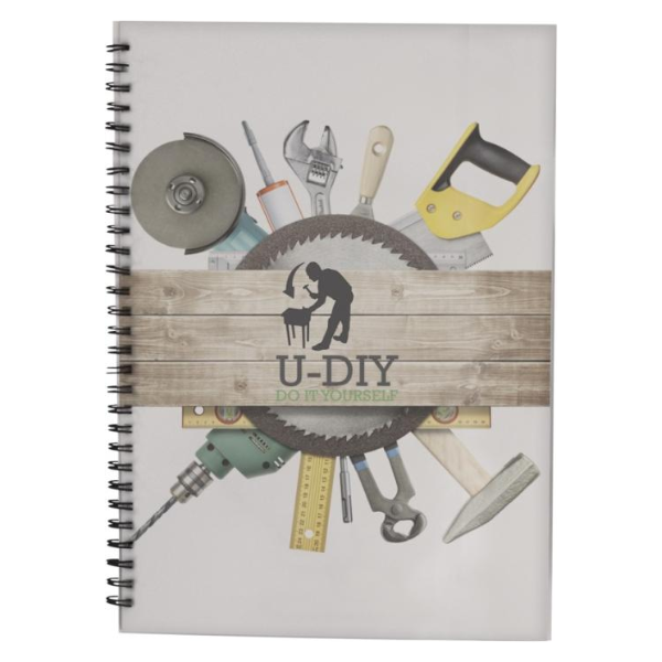 NEW Desk Mate Wire A4 Notebook PP Cover