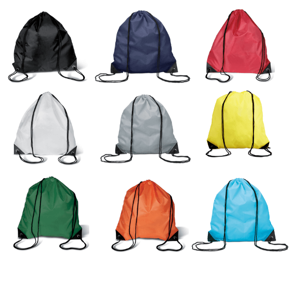 Shoop Drawstring Bag in 190T Polyester - Image 2