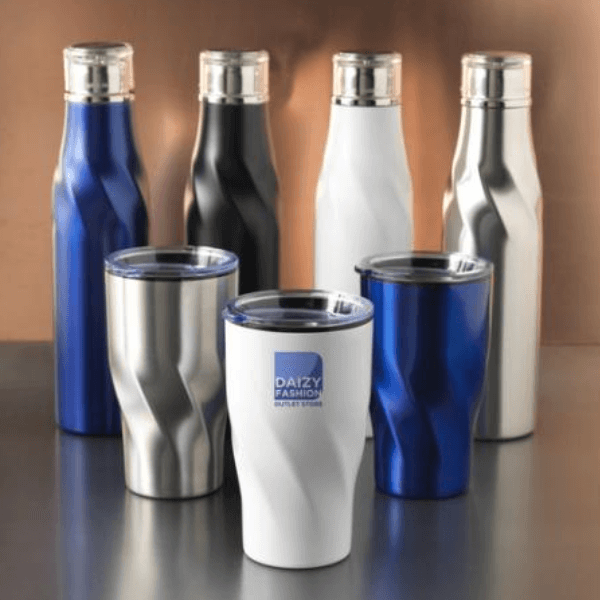 Hugo 650ml Seal-Lid Cooper Vacuum Bottle - Image 2