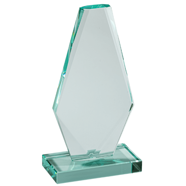 20cm Obelisk Glass Plaque Engraving