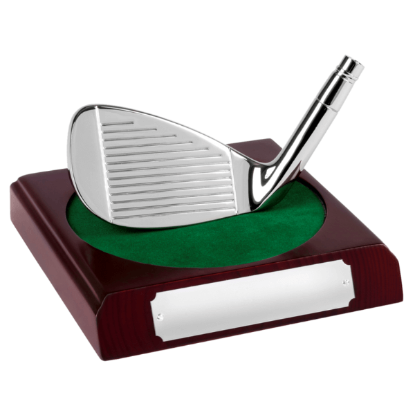 9cm Golf Iron on Base Award