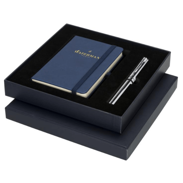 Waterman Gift Box with A6 Notebook Blue