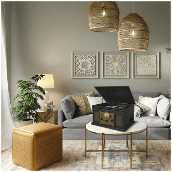 Prixton Century Vinyl Turntable and Music - Image 3