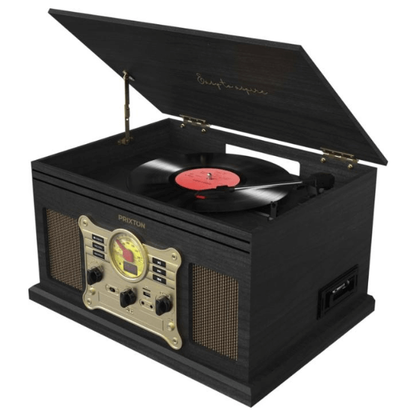 Prixton Century Vinyl Turntable and Music - Image 2
