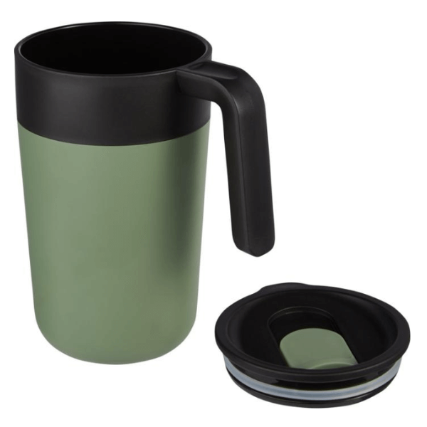 Nordia 400ml Double-Wall Recycled Mug - Image 2