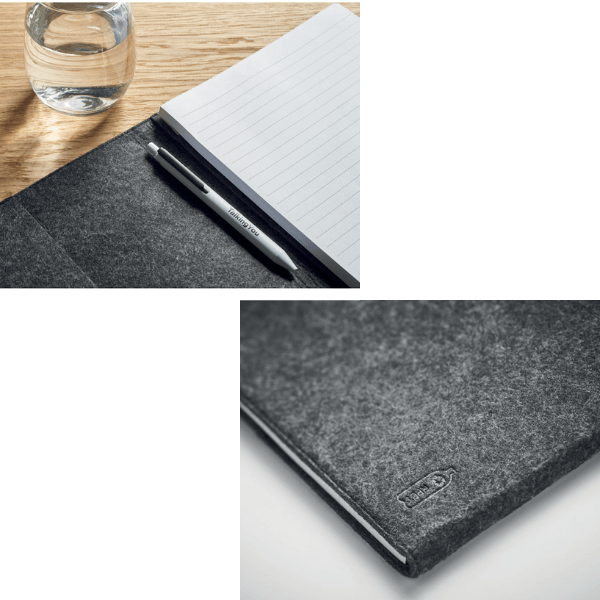 FELTNOTE A4 Conference Folder in RPET Felt - Image 3