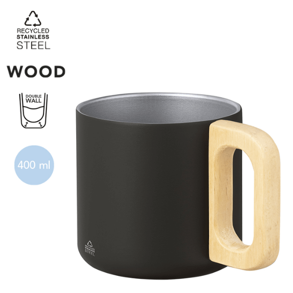 Mug Garfun Double-Walled Mug 400ml - Image 4
