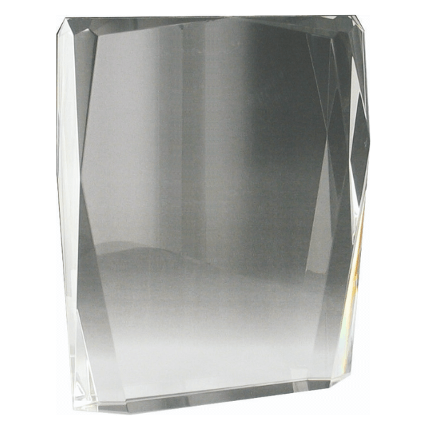 12cm Crystal Block (Satin Box)