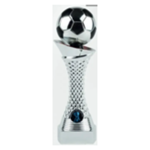 10cm Fast Fix Soccer Ball with 24.5cm Fast Fix Base (Silver)