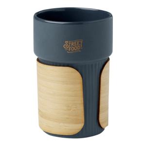 Fika 340ml Tumbler with Bamboo Sleeve