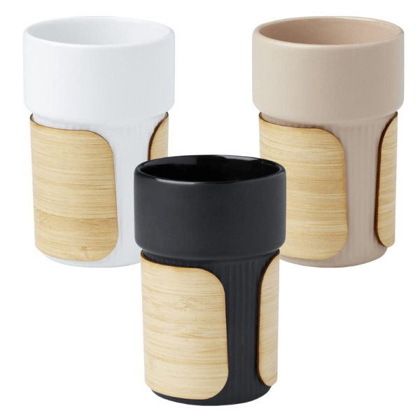 Fika 340ml Tumbler with Bamboo Sleeve - Image 2