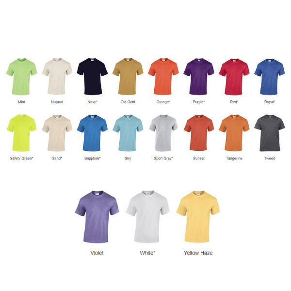 Heavy Cotton Adult Shirt Gildan Brand - Image 4