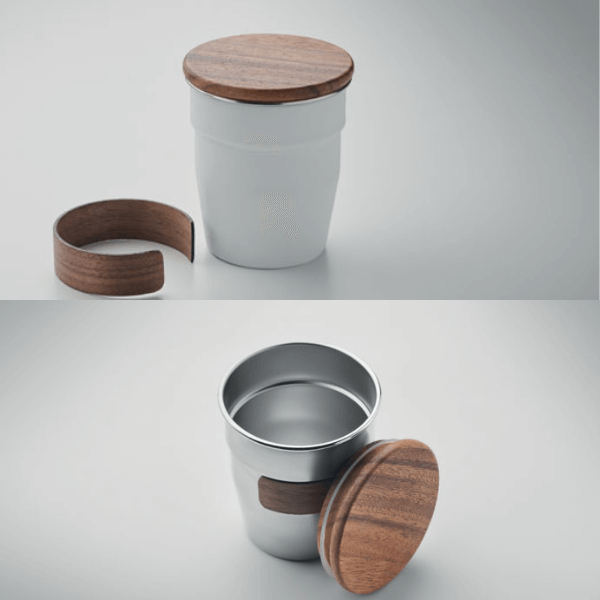 WALNUT Single Wall Tumbler Recycled - Image 3